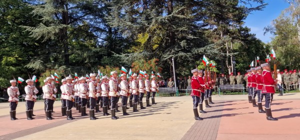 Кметски поздрав за 30 г. 61 Стрямска механизирана бригада 