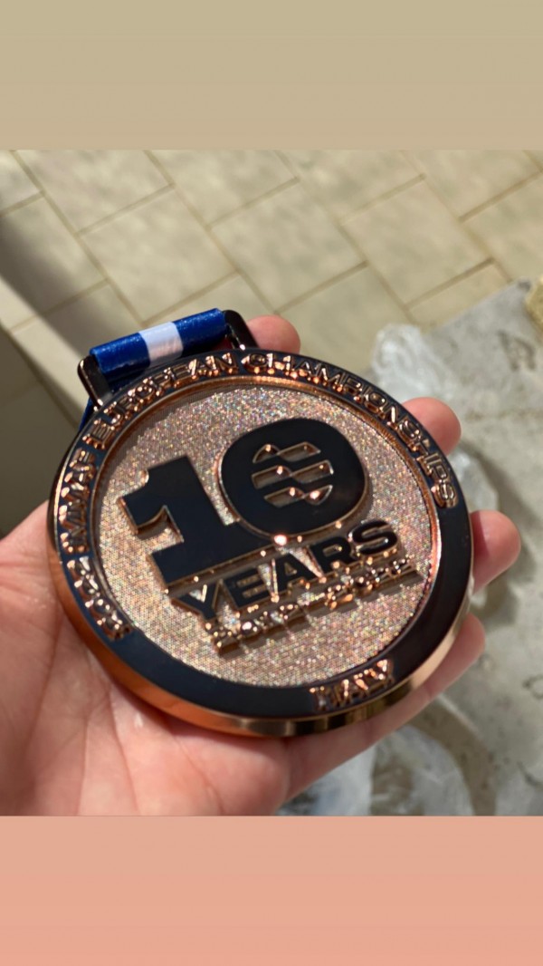 Теа Арезу грабна бронз на Европейското в Италия