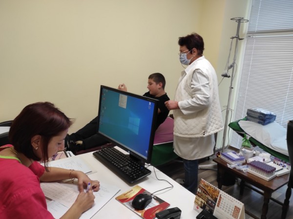 Поликлиниката за поредна година направи годишните прегледи на баскетболистите на “Розова долина“