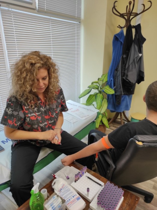 Поликлиниката за поредна година направи годишните прегледи на баскетболистите на “Розова долина“