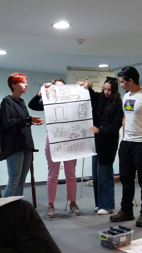 Младежи се учиха да са журналисти и графични фасилитатори чрез програма „Еразъм+”