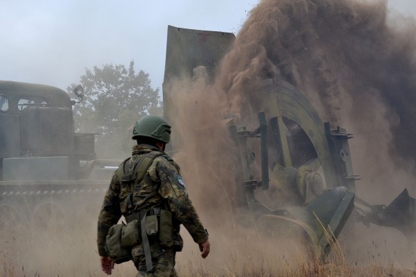 В ход е сертифицирано обучение на батальона за защита на силите