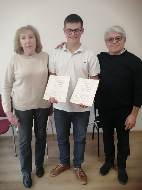 Младият Димитър Гайдаров покорява конкурс след конкурс