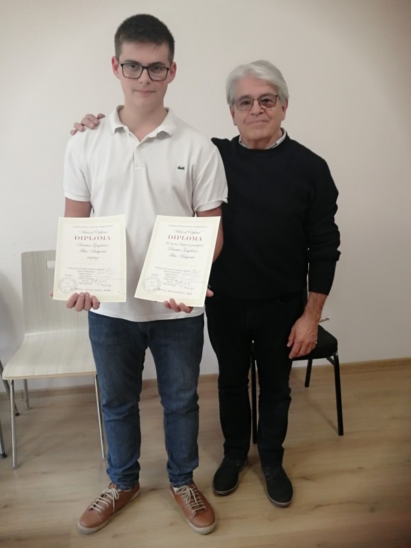 Младият Димитър Гайдаров покорява конкурс след конкурс