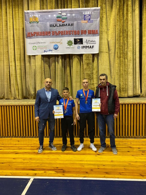 Два медала от Държавното първенство по ММА за състезателите на СНЦ „СК Аргус ММА“