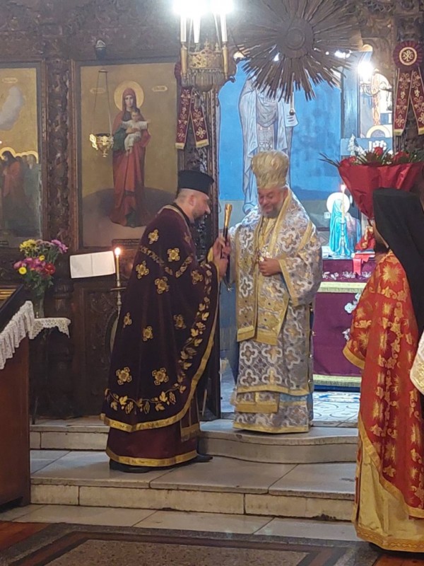 Кметът на Казанлък поздрави новия наместник на Казанлъшката епархия