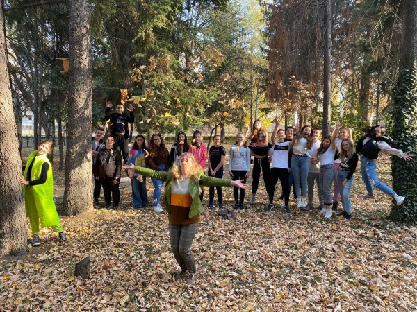 8 A клас на ПГЛПТ с национално отличие за най-усмихнат клас за 2022 г.