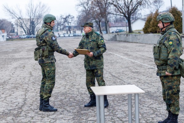 Тържествено откриха новата учебна 2023 г. в  61-ва Стрямска механизирана бригада