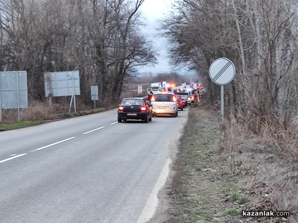 Тежка катастрофа близо до разклона за Дунавци