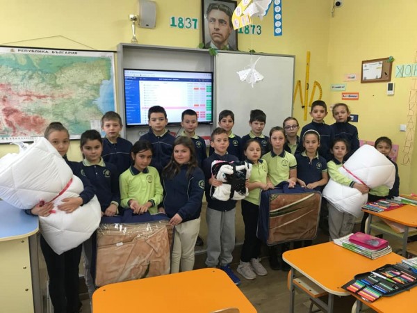 Антимовци с голямо дарение за Турция