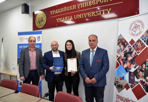 Казанлъчанка, студентка в Тракийския университет, спечели стипендия от бизнеса