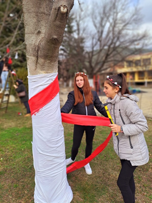 Енина готова да посрещне Баба Марта 