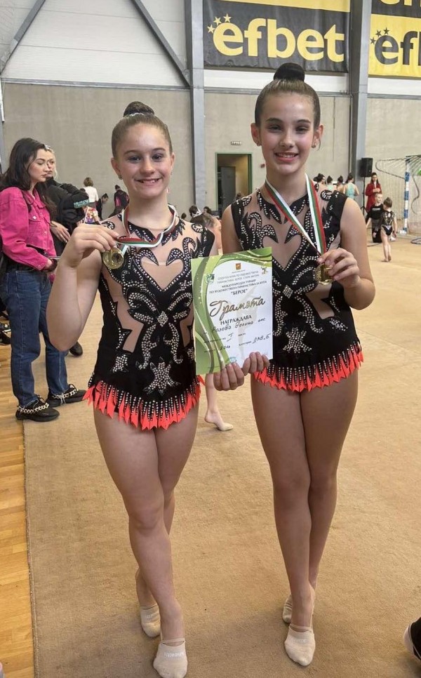 Първият турнир за годината донесе успехи на гимнастичките ни