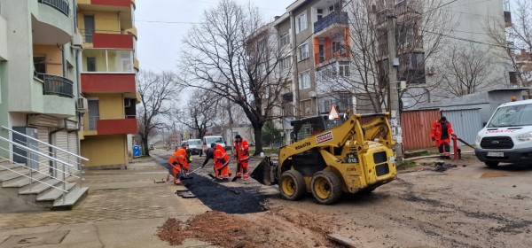 След ВиК - започва асфалтиране на улици в центъра на Казанлък
