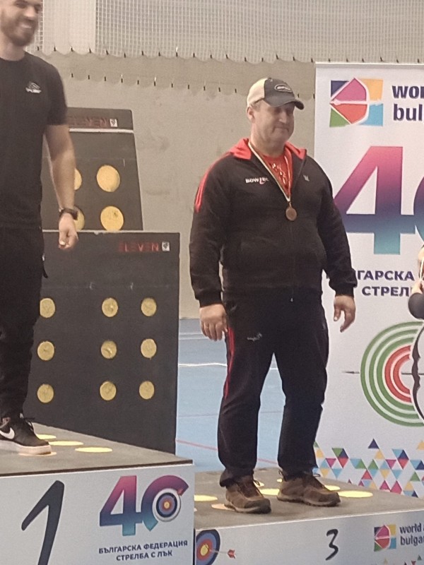 Бронз за Кирил Тасков от Държваното по стрелба с лък