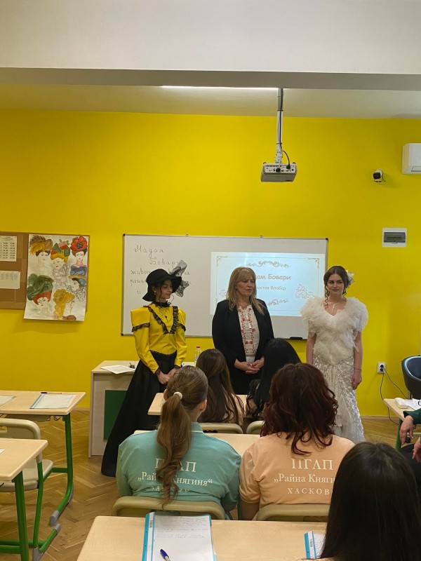 Учители и ученици от Механото посетиха партньорите си от ПГЛП „Райна Княгиня“ Хасково