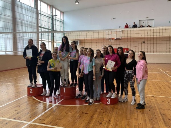 Финали и награждаване на Общинското първенство по волейбол за учебната 2022/2023 г.