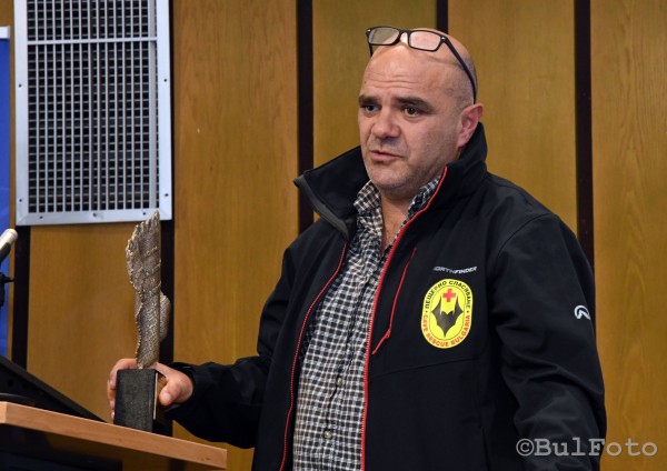 Отличиха казанлъчанинът Тодор Иванов, който бе част от пещерните доброволци след земетресенията в Турция