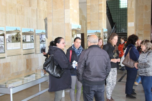 Изложбата „Строителите на Паметника на свободата“ бе представена в Монтана