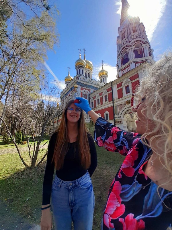 На Велики четвъртък отново бе спазена традицията в Шипченския манастир “Рождество Христово“ 