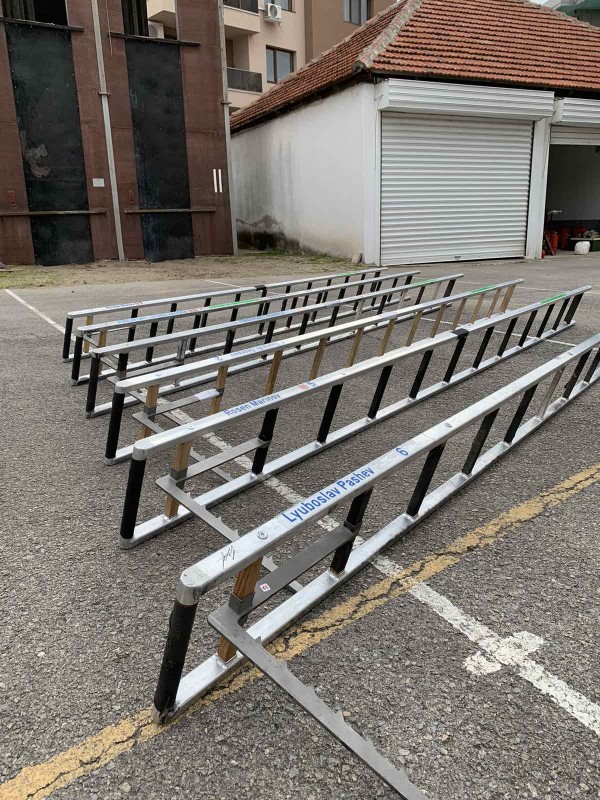 Пожарната в Казанлък получи нова мотопомпа и 4 щурмови стълби