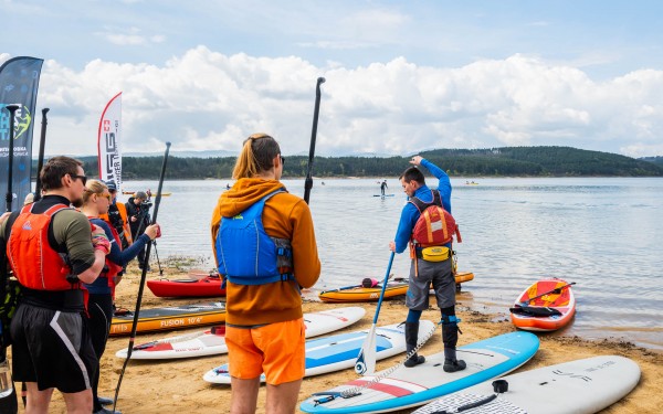 Стотици посетители и клубове от цялата страна събра втората Каяк и SUP среща на язовир Копринка