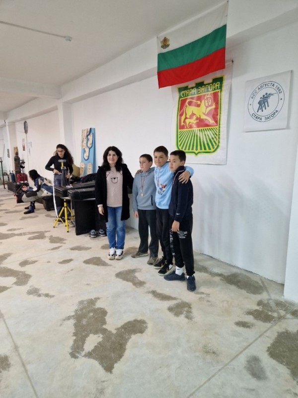Със 7 медала се завърнаха стрелците на клуб  “Севтополис“ от Държавното в Стара Загора 