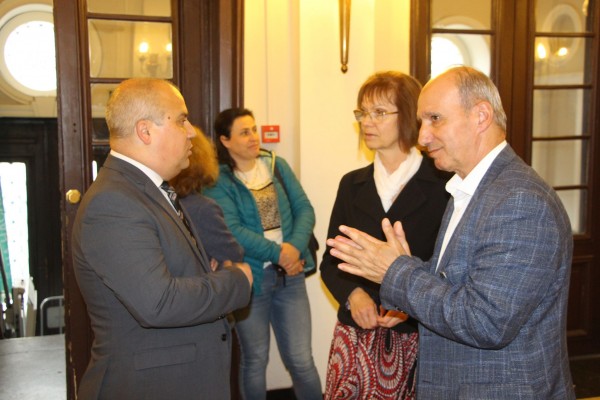 Фотодокументалната изложба „Строи се монумент“ бе представена в БАН