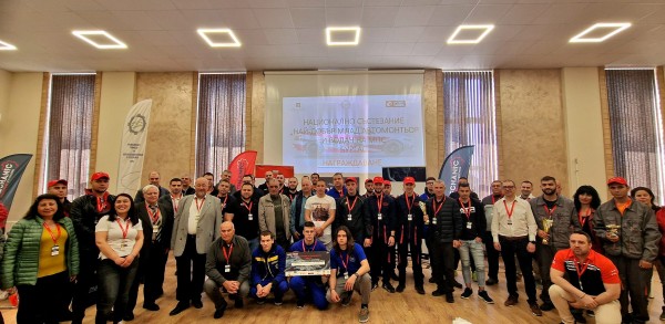 Отборът на ПГТТМ стана трети в международната надпревара “Най-добър млад автомонтьор“