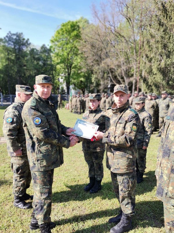 61-ва Стрямска механизирана бригада отбеляза 6 май - Ден на храбростта и празник на Българската армия