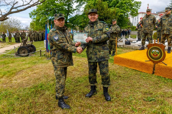 61-ва Стрямска механизирана бригада отбеляза 6 май - Ден на храбростта и празник на Българската армия