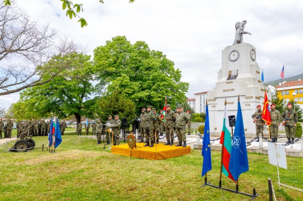 61-ва Стрямска механизирана бригада отбеляза 6 май - Ден на храбростта и празник на Българската армия