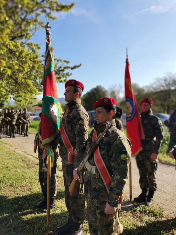 61-ва Стрямска механизирана бригада отбеляза 6 май - Ден на храбростта и празник на Българската армия