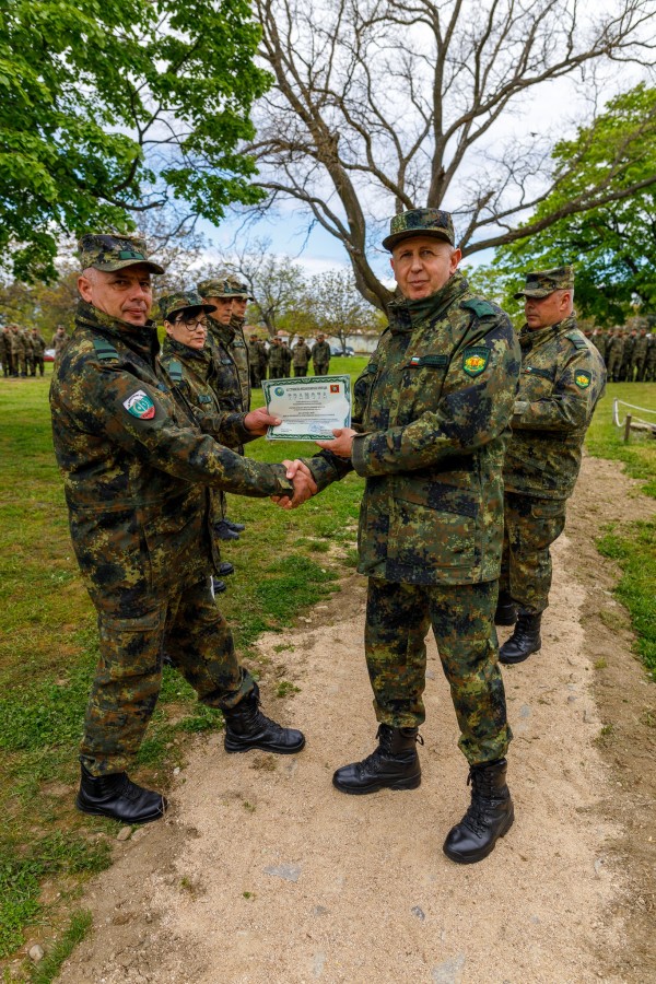 61-ва Стрямска механизирана бригада отбеляза 6 май - Ден на храбростта и празник на Българската армия