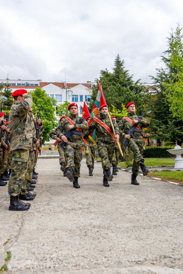 61-ва Стрямска механизирана бригада отбеляза 6 май - Ден на храбростта и празник на Българската армия