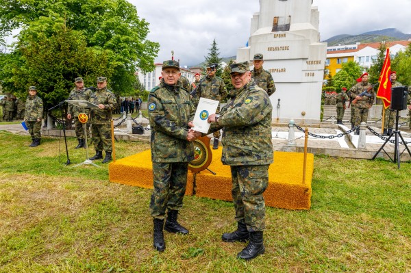 61-ва Стрямска механизирана бригада отбеляза 6 май - Ден на храбростта и празник на Българската армия