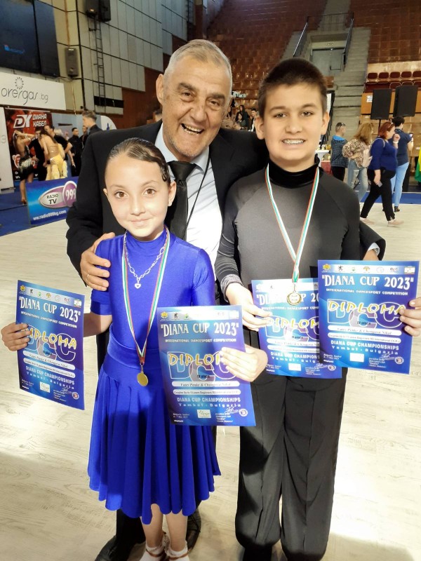 Нови медали за танцьорите на КСТ “Роза“ от Ямбол