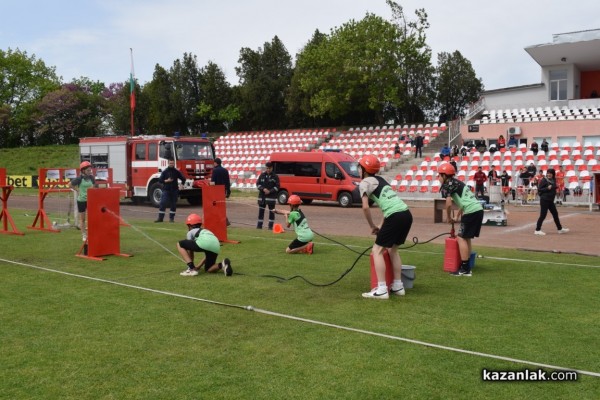 Отборът на ОУ „Мати Болгария“ стана победител в състезанието „Млад огнеборец“