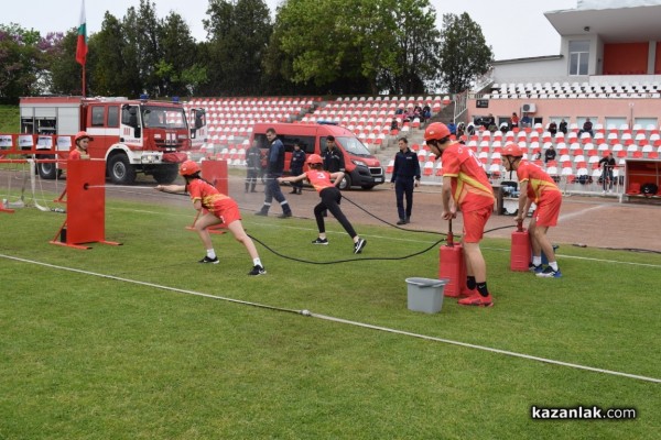 Отборът на ОУ „Мати Болгария“ стана победител в състезанието „Млад огнеборец“