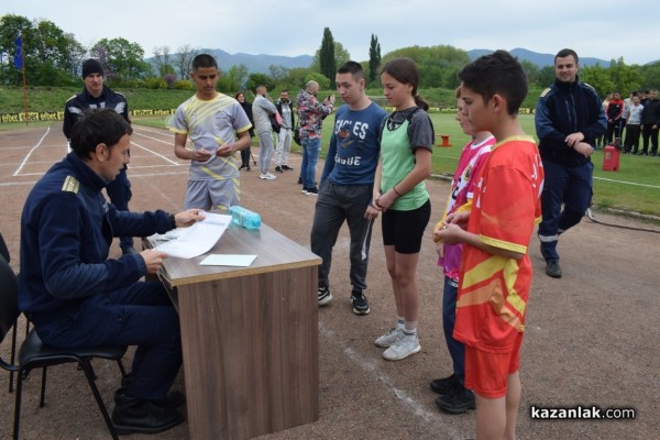 Отборът на ОУ „Мати Болгария“ стана победител в състезанието „Млад огнеборец“