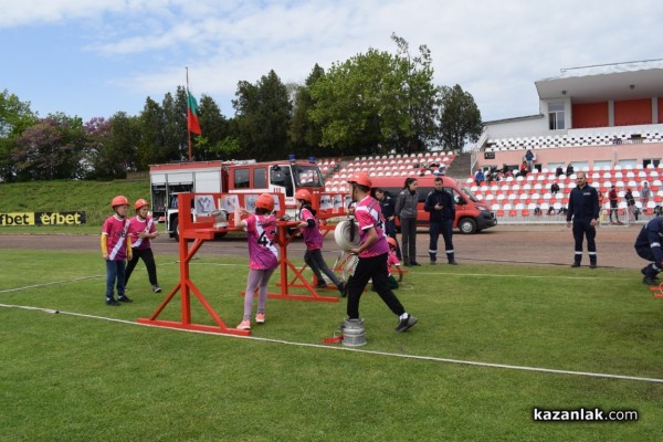 Отборът на ОУ „Мати Болгария“ стана победител в състезанието „Млад огнеборец“