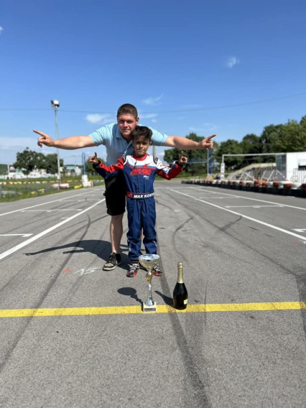 8-годишният Макс Костов с втора убедителна победа в Национални Картинг Серии