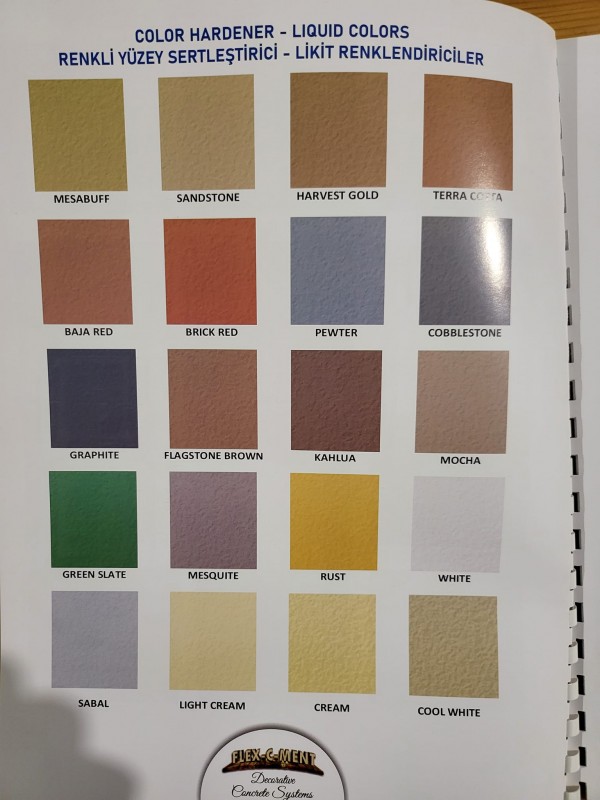 Щампован бетон за всеки дом! Избор от над 50 модела щампи и огромно разнообразие от цветове и текстури