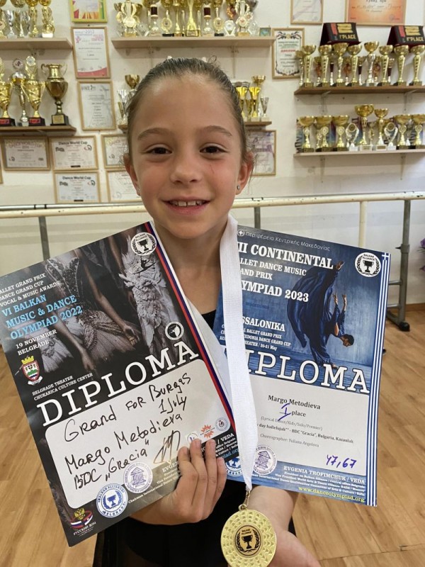 Фурор за Грациите в Солун! Балерините ни се завърнаха със 17 медала от Континенталната олимпиада