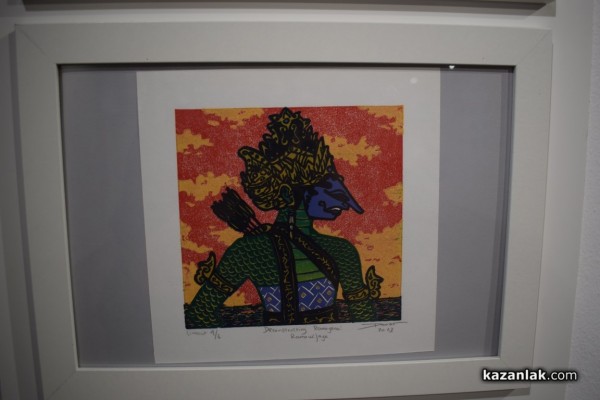 Творбите на 148 художници от 35 страни бяха представени в единадесетото издание на международна изложба Минипринт Казанлък