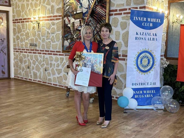 Кристина Манева е новият президент на Инър Уийл клуб “Роза Алба“ 