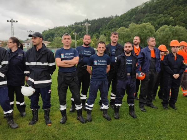 Безапелационна победа за Казанлък на Републиканско първенство при доброволни формирования за овладяване на бедствия 