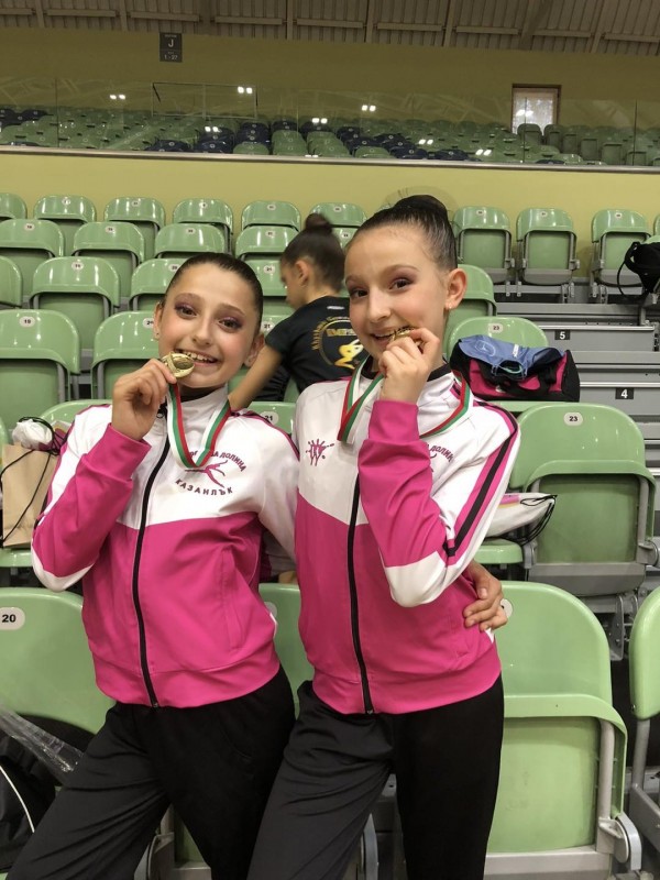 Гимнастичките от “Розова Долина“ завоюваха нови медали в Пловдив 