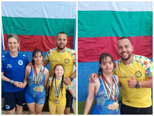 Първият национален турнир “Плувай с мен“ за деца с увреждания, донесе 7 медала на състезателите от клуб “Траяна“