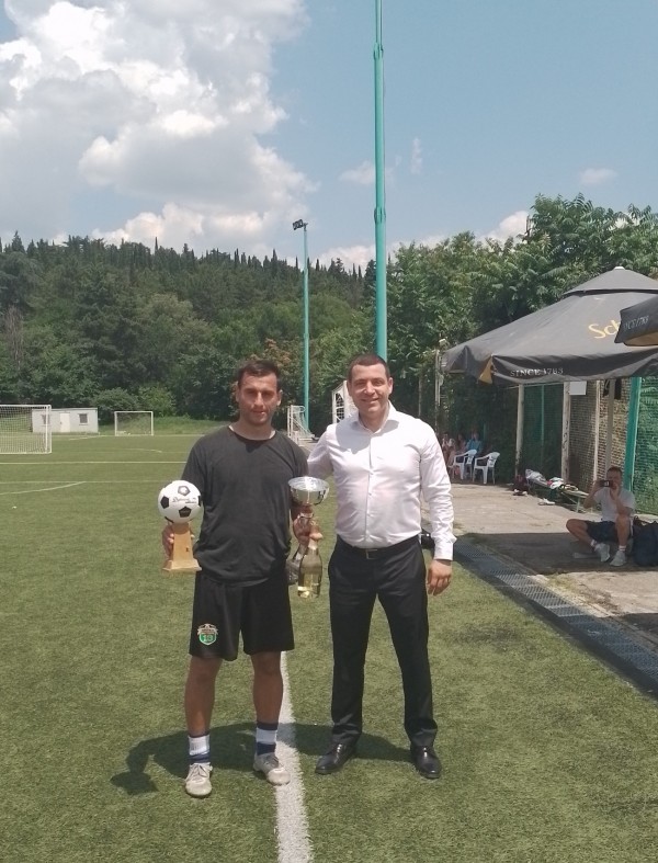 Отбор 1 на РДПБЗН-Стара Загора спечели първо място на футболния турнир по повод празника на МВР